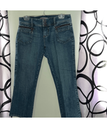 Vtg~Z Cavaricci Jeans~Select Brand~ Denim Crop Pants~Size 9 - $363.80 MXN