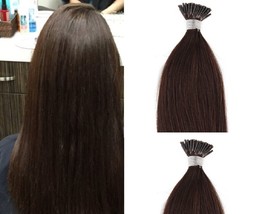 18&quot;,22&quot; 100grs,125s,I Tip (Stick Tip) Fusion Remy Human Hair Extensions #2 - £87.04 GBP+