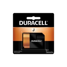 Duracell J 6V Alkaline Battery, 1 Count Pack, J 6 Volt Alkaline Battery,... - $9.69
