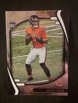 2021 Panini Absolute Base Rookie Card Of Justin Fields Rc | #108 | Bears - £3.83 GBP