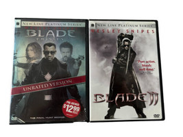 Blade Trinity Blade 2 DVD Lot Wesley Snipes - £9.43 GBP