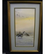 T Sander Duck Print Ltd Ed Double Signed Numbered - $84.86