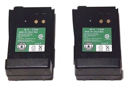 LOT OF 2 GE ERICSSON BKB 191 202/2 R6A 2500mAh M/A-COM 2-WAY RADIO BATTE... - £56.08 GBP