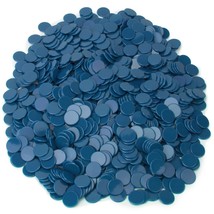 Solid Blue Bingo Chips, 1000-pack - £31.99 GBP