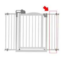 Richell One-Touch Gate II Extension in White - £95.88 GBP