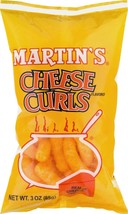 Martin&#39;s Cheddar Cheese Curls 3 oz. Bag (8 Bags) - £24.87 GBP