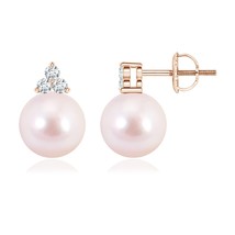 Authenticity Guarantee

ANGARA Japanese Akoya Pearl Stud Earrings with Trio D... - £852.86 GBP