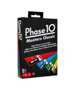 Phase 10 Masters Card Game Mattel Classic Rummy Strategy Game 3-6 Player... - $19.99