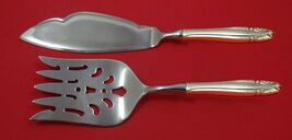 Stradivari by Wallace Sterling Silver Fish Serving Set 2 Piece Custom Ma... - €127,78 EUR