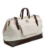 Style n Craft 97517 - 20 Inch Mason&#39;s Canvas Tool Bag -Full Grain Leathe... - €95,73 EUR