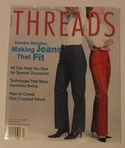 Threads Magazine February/March 2004 Sandra Betzina: Making Jeans that Fit - £6.16 GBP