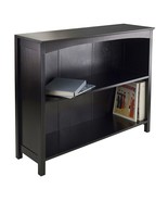 Espresso Sturdy 3 Tier Bookcase Shelf Dresser - $3,897.51 MXN