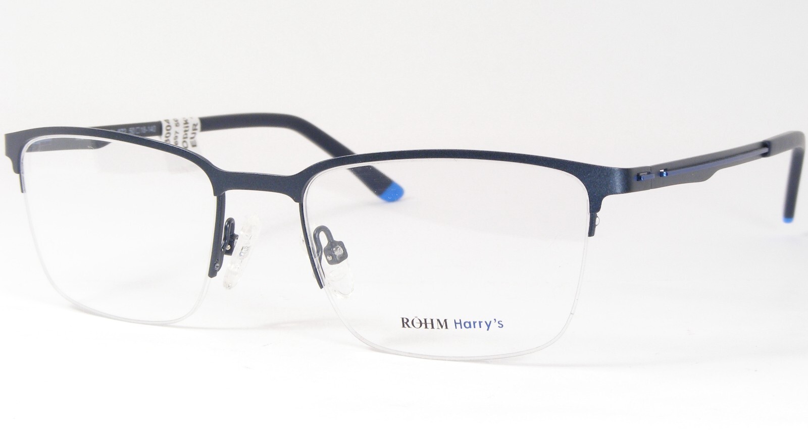 Lunettes Röhm Harry&#39;s 1697 872 Bleu Poussiéreux Foncé Uniques 50-18-140mm - $86.26