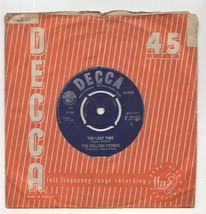 The Rolling Stones The Last Time 1965 Original Uk Single Decca F.12104- Show ... - £10.71 GBP