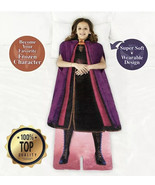 Disney Frozen Anna Wearable Blanket Blankie Tails 56x30 - Cozy - $20.32 CAD