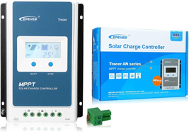 Auto Work Solar Panel Charging with LCD Display, Support Lithium, AGM, L... - £138.45 GBP