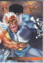 N) 1995 Flair Marvel Annual Comics Trading Card Blackwulf #87 - £1.55 GBP
