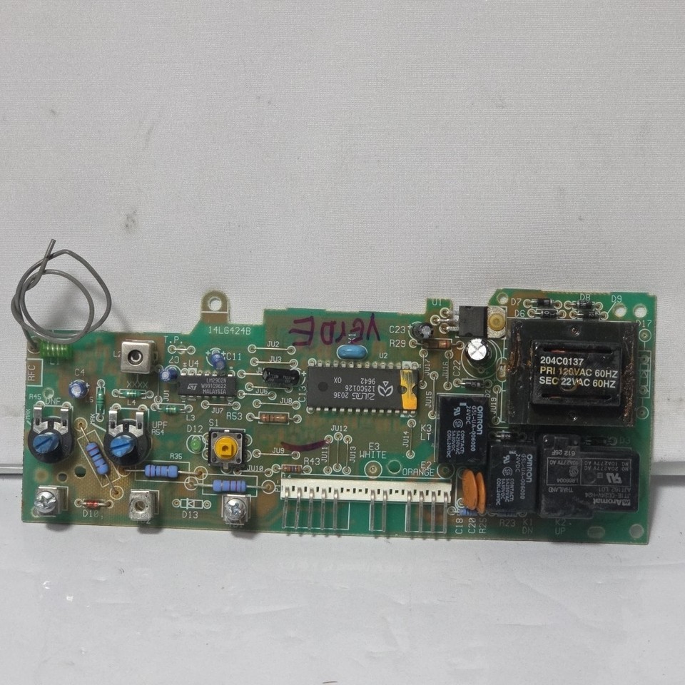Liftmaster Chamberlain Circuit Board Green Learn Button 41A4252-7 - BOAR... - $55.99