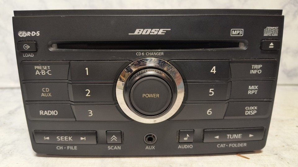 2007 2008 Nissan Maxima BOSE RDS factory AM FM Radio 6 Disc CD Player 28... - $73.76