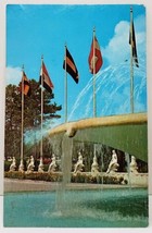 Weeki Wachee Florida City Of Mermaids Fountain To Chambersburg PA Postcard A1 - £3.10 GBP