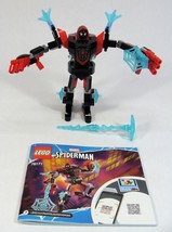 LEGO MARVEL #76171 SPIDER-MAN MILES MORALES MECH ARMOR 100% COMPLETE - $19.99