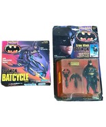 Vintage Kenner Batman Dark Knight Collection BATCYCLE and Crime Attack 1... - $1,679.09 MXN