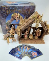 Fontanini Heirloom Nativity Baby Jesus Josiah Joseph Gloria Angel Mary Goat 1992 - £78.29 GBP
