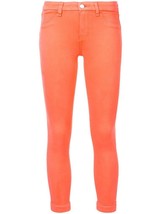 J BRAND Womens Trousers Anja Slim Passion Fruit Orange 26W JB001431 - £56.53 GBP