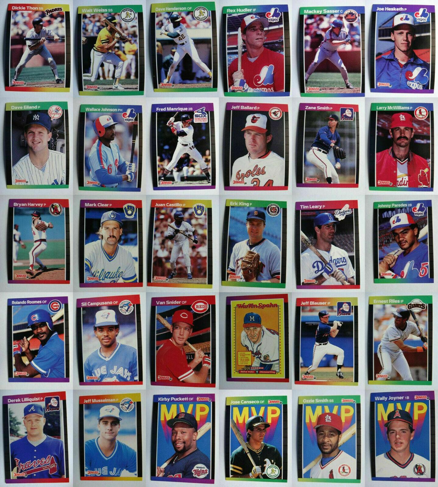 Primary image for 1989 Donruss Baseball Cards Complete Your Set U Pick From List 441-660 BC-1-26