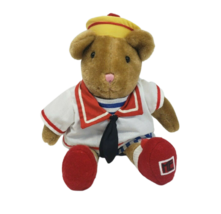 1999 Enesco Mary Engelbreit Edward The Teddy Bear Sailor Suit Stuffed Animal Toy - £66.21 GBP