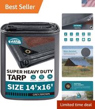 tarp 14x16 Super Heavy Duty Tarps Cover 20mil Waterproof UV Protection R... - $139.65