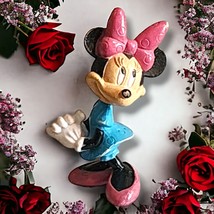 Disney Minnie Mouse PVC figure, Blue Dress and Pink Bow 2.25” - $6.85