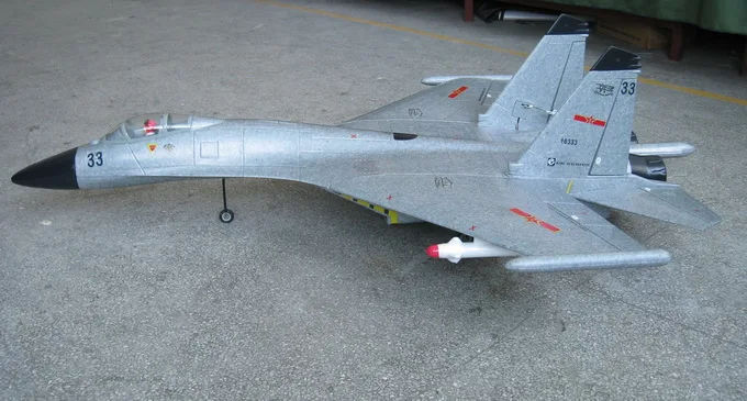 The world models electric rc plane dual 69mm edf jet j11 b fighter su27 epo foam thumb200