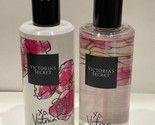 Victoria&#39;s secret XO victoria lotion 8.4 oz and 8.4 oz fragrance mist co... - £23.70 GBP