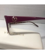 Used Authentic Versace Eyeglass 3183 Fuchsia 5086 Size 54-16mm &amp; Case! - £115.19 GBP