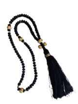 100 Knots Traditional Orthodox Prayer Rope Chotki Handmade Black Komboskini - $32.67