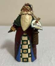 Jim Shore Heartwood Creek-2002 Santa With Lantern ~ 6&quot; Orig Tags - £10.11 GBP