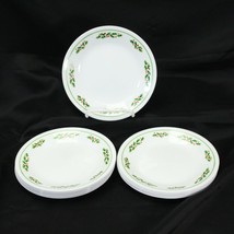 Corelle Holly Days Chistmas Bread Plates Black Vein 6 3/4&quot; Lot of 12 Xmas - £21.24 GBP