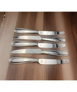 Towle Beaded Antique Stainless Steel Flatware Dinner Knife Set 5 - $46.74