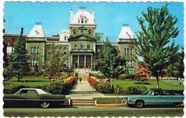 Quebec Postcard Sherbrooke Court House 70s Cars - £1.69 GBP