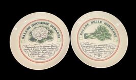 Vintage Toscani Vinaigrette Salad Plates Set of 6 Vintage 7.5" Japan with Box image 2