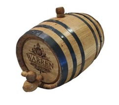 Warren Barrel-Ahen Spirits Mini Wooden Barrel - £7.98 GBP