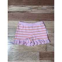 Andy &amp; Evan Shorts Girls 5 Multicolor Striped Casual Ruffle Hem Pull On New - $9.49