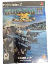 Socom Ii 2 Us Navy Seals Brand New Sealed Demo Disc Ps 2 - £8.53 GBP