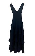 Authenticity Guarantee 
NWT Comme des Garcons BLACK Women Ruffle Dress Size S... image 9