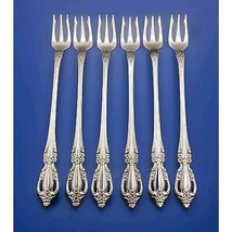 6 Oneida RAPHAEL Cocktail Forks Distinction Deluxe Stainless Flatware Di... - £17.53 GBP