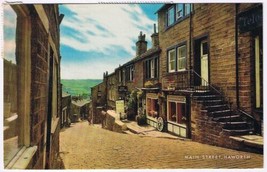 Postcard Main Street Haworth England UK - £2.21 GBP