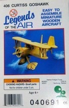 Legends of the Air Wooden Aircraft Curtiss Goshawk by Legends of the Air... - $11.87