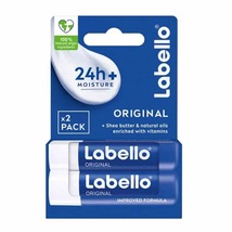 5 x Labello Lip Balm Original 2-pack Made in Germany  - £38.28 GBP