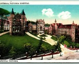 Victoria Hospital Montreal Canada UNP 1931 WB Postcard F10 - $3.91